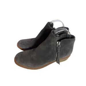 Dolce Vita Gray Suede Bootie